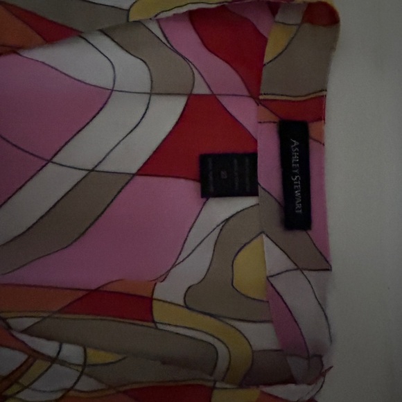 Ashley Stewart Bathingsuit Coverup Swim top Lightweight Plus Curvy Retro Sz 22 - Picture 13 of 13